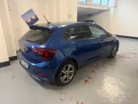 Usata VW Polo R-line 95 CV (69 kW) 2021 Blu Utilitaria