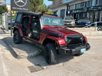 Usata Jeep Wrangler Rubicon 177 CV (130 kW) 2009 Rosso SUV