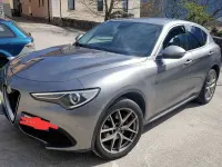 Käytetty Alfa Romeo Stelvio 280 HP (205 kW) 2017 Harmaa Katumaasturi