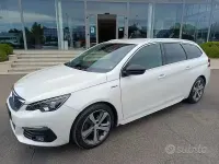 Usata Peugeot 308 SW GT-line 131 CV (96 kW) 2019 Bianco Station wagon