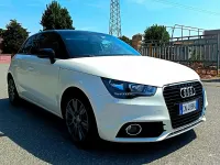 Usata Audi A1 Attraction 90 CV (66 kW) 2013 Bianco Utilitaria