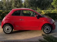 Usata Fiat 500 Pop 69 CV (50 kW) 2009 Rosso Cabrio