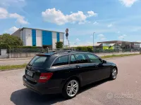 Usata Mercedes C220 Avantgarde 170 CV (125 kW) 2013 Nero Station wagon