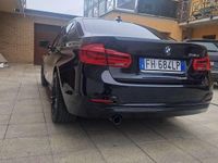 Usata BMW 318 Sport Line 150 CV (110 kW) 2016 Nero Berlina