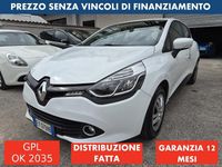 Usata Renault Clio IV 75 CV (55 kW) 2015 Bianco Berlina