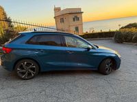 Usata Audi A3 S-Line 116 CV (85 kW) 2022 Blu indaco Station wagon