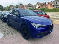 Usata Alfa Romeo Stelvio Veloce 210 CV (154 kW) 2021 Blu SUV