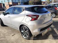 Usata Nissan Micra Acenta 90 CV (66 kW) 2017 Argento Utilitaria
