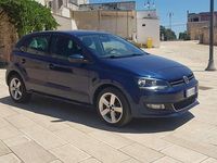 Usata VW Polo Highline 90 CV (66 kW) 2011 Blu Berlina