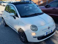 Usata Fiat 500C 69 CV (50 kW) 2010 Bianco Cabrio