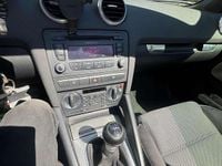 Usata Audi A3 Cabriolet Attraction 140 CV (102 kW) 2010 Nero Cabrio