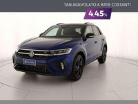 Usata VW T-Roc R-line Plus 116 CV (85 kW) 2024 Lapiz blue metallizzato nero SUV