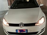 Usata VW Golf VII 110 CV (80 kW) 2017 Bianco Berlina