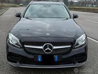 Usata Mercedes C220 Premium 194 CV (142 kW) 2020 Nero Station wagon