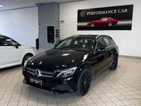 Usata Mercedes C200 136 CV (100 kW) 2016 Nero Station wagon