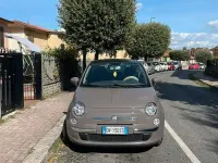 Usata Fiat 500 75 CV (55 kW) 2009 Giallo Cabrio