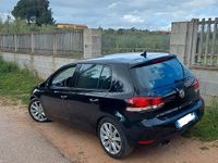 Usata VW Golf VI 122 CV (89 kW) 2009 Nero Utilitaria
