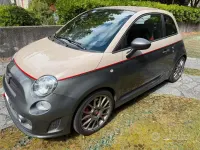 Usata Abarth 595 Competizione 180 CV (132 kW) 2015 Grigio Cabrio