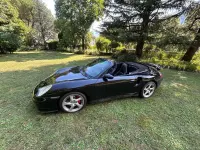 Usata Porsche 996 Turbo 450 CV (330 kW) 2007 Nero Cabrio