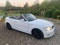 Usata BMW 118 Cabriolet 143 CV (105 kW) 2009 Bianco Cabrio