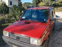 Usata Fiat Panda 4x4 50 CV (36 kW) 1991 Rosso Utilitaria