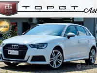 Usata Audi A3 S-Line 116 CV (85 kW) 2019 Bianco Berlina