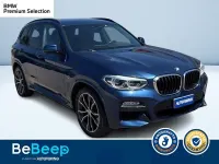 Usata BMW X3 M Sport 190 CV (139 kW) 2019 Blu metallizzato SUV