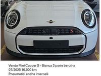Usata Mini Cooper S 204 CV (150 kW) 2025 Bianco Utilitaria