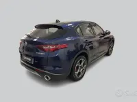 Usata Alfa Romeo Stelvio Executive 210 CV (154 kW) 2017 Blu SUV