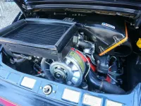 Usata Porsche 911 Turbo 300 CV (220 kW) 1988 Blu Cabrio