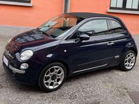 Usata Fiat 500C Lounge 69 CV (50 kW) 2012 Blu/azzurro Cabrio