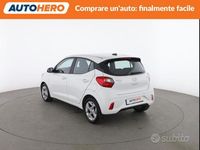 Usata Hyundai i10 67 CV (49 kW) 2022 Bianco Utilitaria