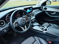 Usata Mercedes C220 194 CV (142 kW) 2018 Nero Berlina