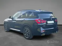 Usata BMW X3 M Sport 190 CV (139 kW) 2022 Nero / pastello SUV