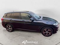 Usata BMW X3 Advantage 190 CV (139 kW) 2020 Nero SUV