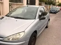 Usata Peugeot 206 68 CV (50 kW) 2005 Grigio Berlina