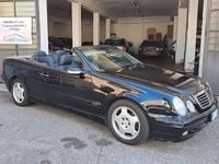 Usata Mercedes CLK200 Elegance 163 CV (119 kW) 2001 Nero Cabrio