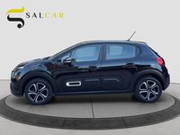 Begagnad Citroën C3 Shine 102 HK (75 kW) 2021 Svart Halvkombi