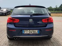 Usata BMW 120 190 CV (139 kW) 2018 Seaside blue metallizzato Berlina