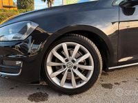 Usata VW Golf VII Highline 105 CV (77 kW) 2013 Nero Berlina