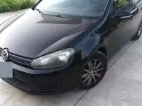 Usata VW Golf VI 102 CV (75 kW) 2011 Nero Utilitaria