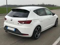 Usata Seat Leon 150 CV (110 kW) 2015 Bianco Berlina