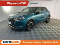 Usata DS Automobiles DS3 Crossback So Chic 131 CV (96 kW) 2021 Blu SUV