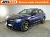 Usata Alfa Romeo Stelvio 190 CV (139 kW) 2022 Bluazzurro SUV