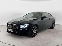 Usata Mercedes E220 Premium 194 CV (142 kW) 2017 Nero Coupé