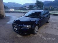 Usata Audi A3 150 CV (110 kW) 2005 Nero Utilitaria