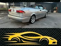 Usata Saab 9-3 Cabriolet 205 CV (150 kW) 2003 Grigio Cabrio