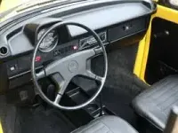Usata VW Käfer 50 CV (36 kW) 1975 Giallo Cabrio
