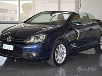 Usata VW Golf 2011 Blu Cabrio