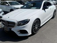 Usata Mercedes E220 AMG Line Premium Plus 194 CV (142 kW) 2019 Bianco Coupé